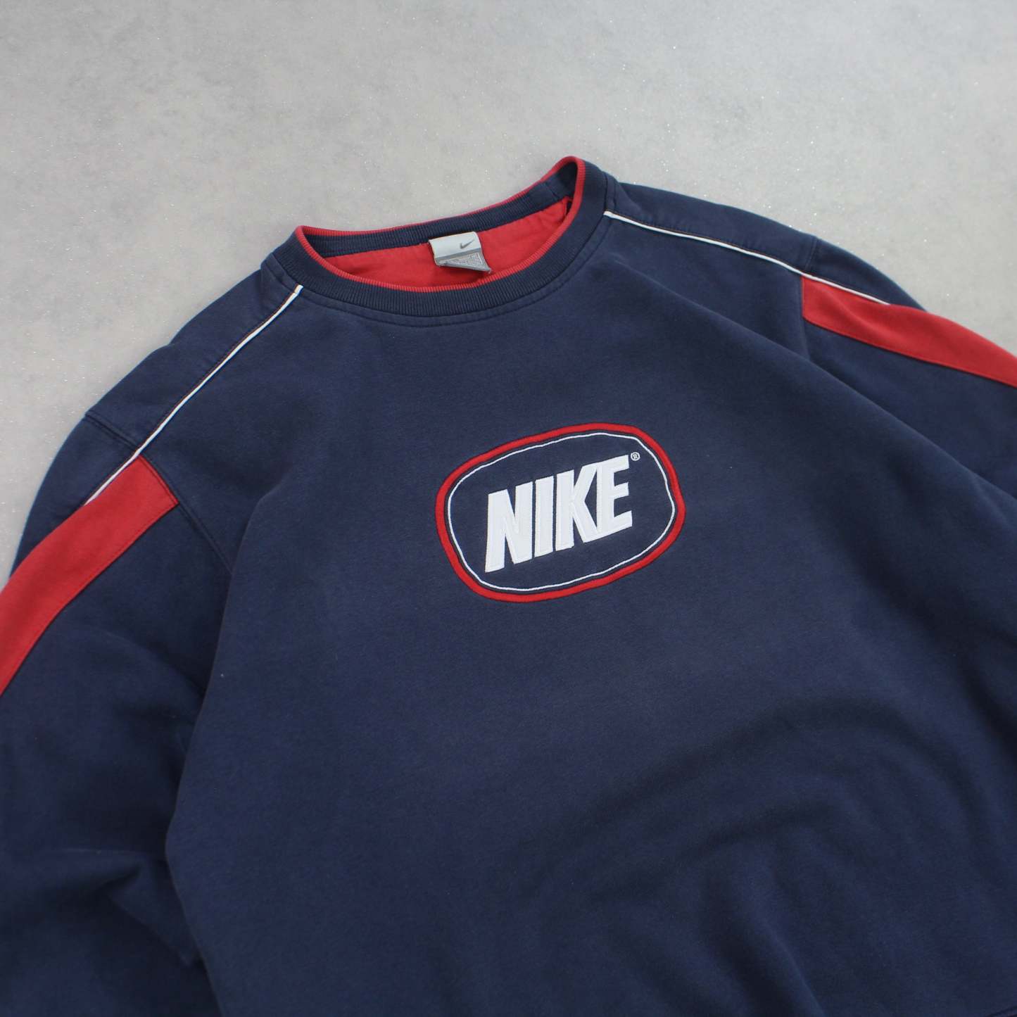 RARE 2000s  Sweatshirt Navy-OSI