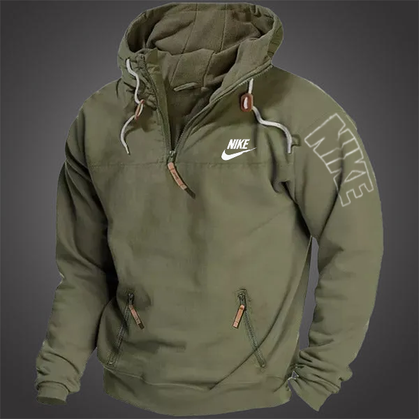 Fleece Windrunner Men's Hoodie-OSI
