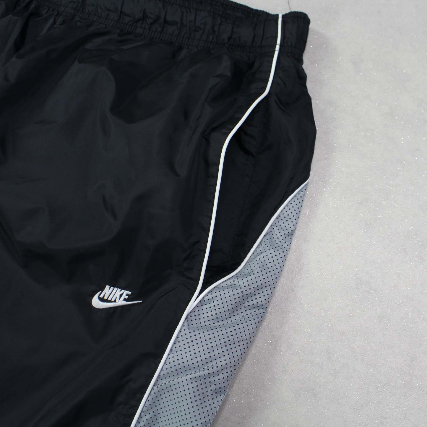 RARE 2000s Baggy Trackpants Black-OSI