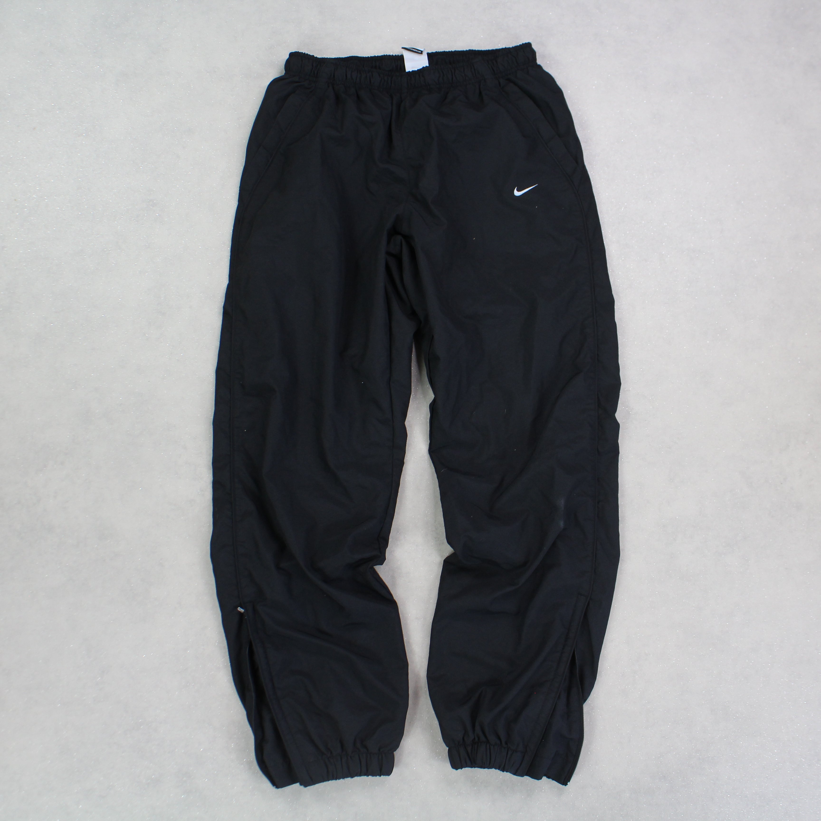 RARE 2000s Trackpants Black-OSI