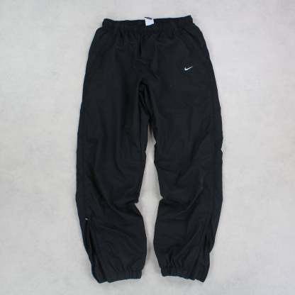 RARE 2000s Trackpants Black-OSI