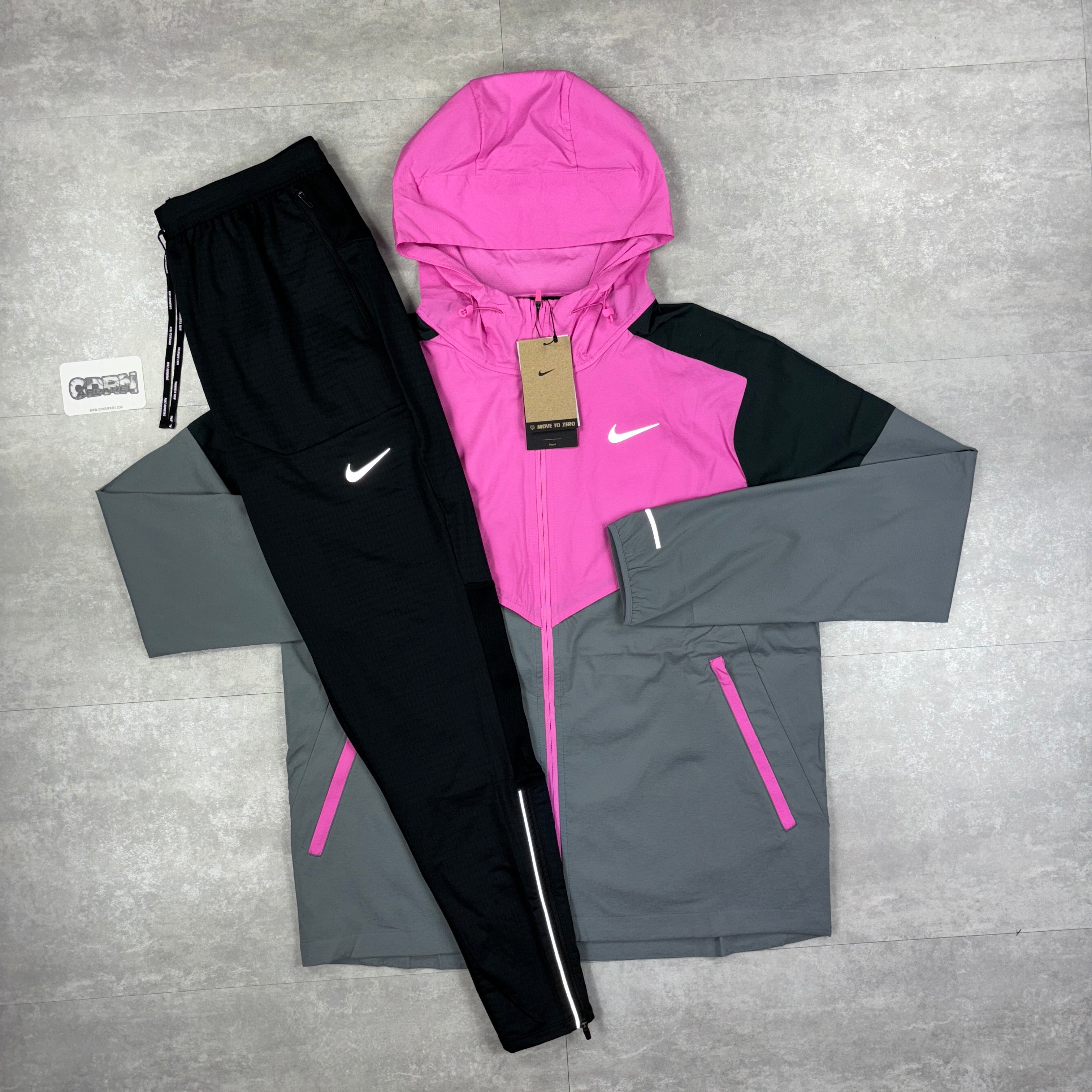 UV Windbreaker Playful Pi & Black Phenom Pants-OSI