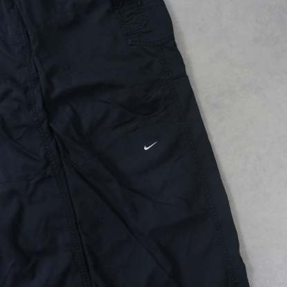 RARE Vintage 00s Womens Cargo Pants Black-OSI