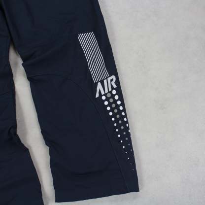 RARE 2000s Air Trackpants Navy-OSI
