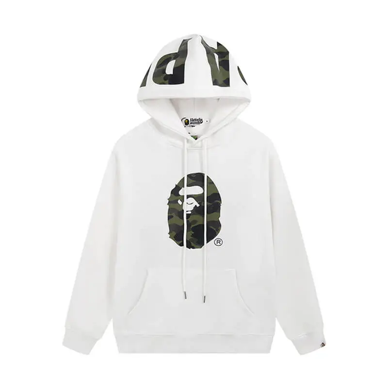  Shark Printed Camouflage Hoodie-OSI