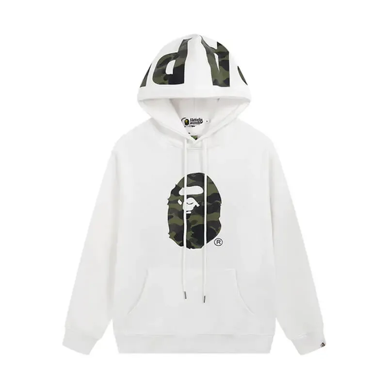  Shark Printed Camouflage Hoodie-OSI