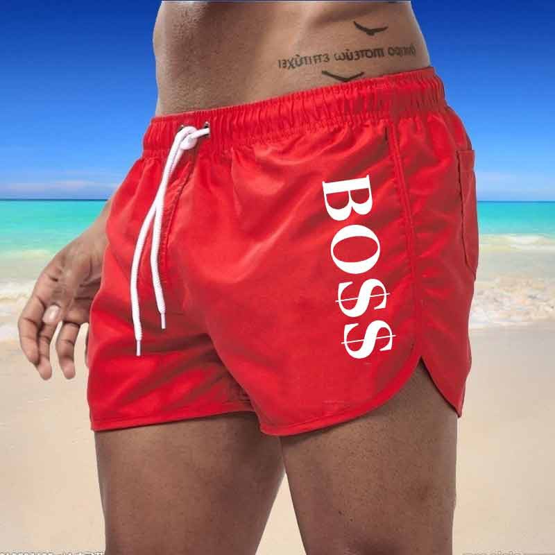 Men's Swimwear Shorts  Brand Beachwear-OSI