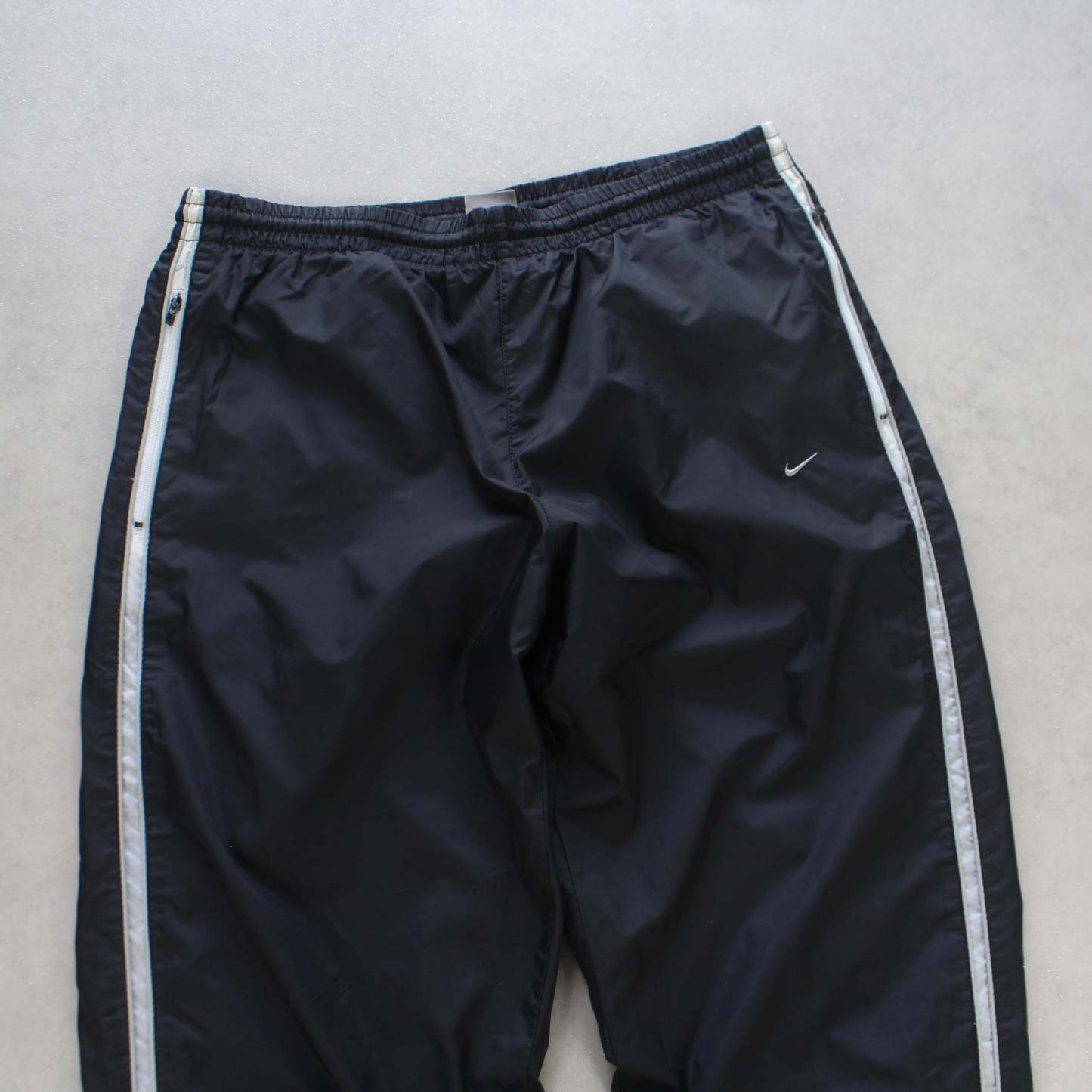 RARE 2000s Trackpants Black-OSI