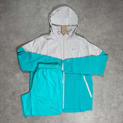 RUN REPEL UV JACKET SHORT SET (DUSTY CACTUS)-OSI