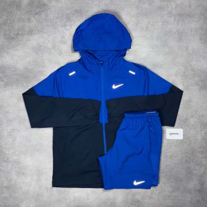 Uv Windrunner Jacket & 7” Challenger Short Set Royal Blue-OSI