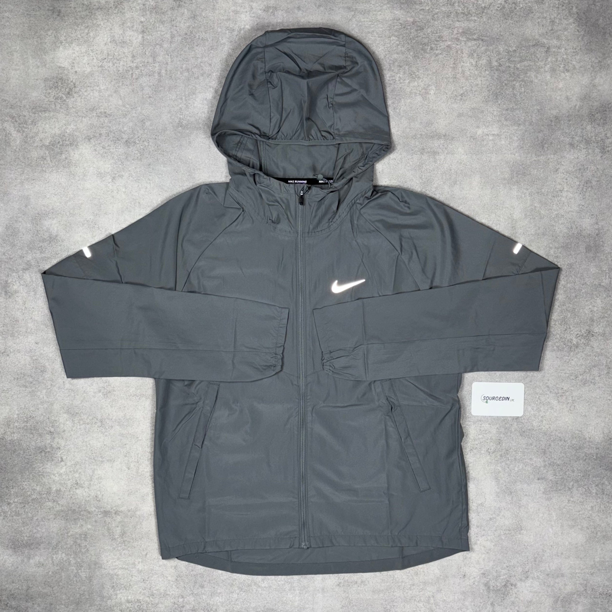 Repel Miler Windrunner Jacket Grey & Black Phenom Bottom Set-OSI