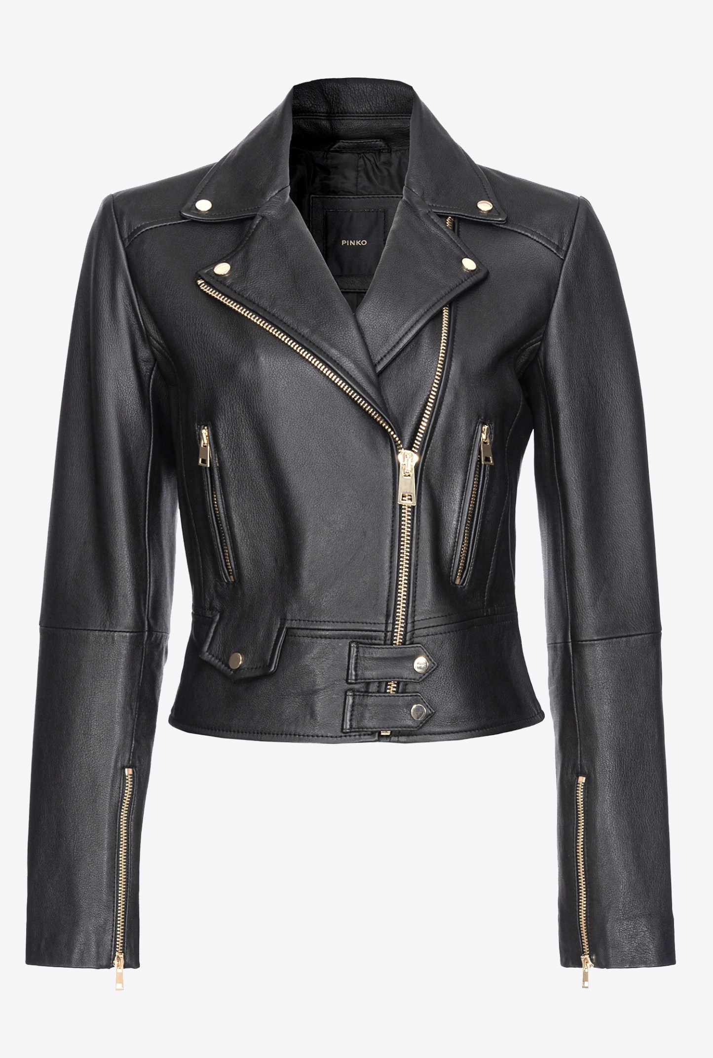 Biker Jacket in Nappa Leather-OSI