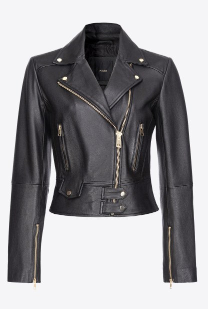 Biker Jacket in Nappa Leather-OSI