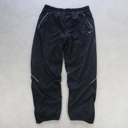 RARE 2000s Trackpants Black-OSI