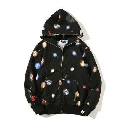 A Printed Universe  Planet Hoodie-OSI