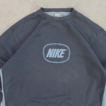 RARE 2000s  Sweatshirt Blue-OSI