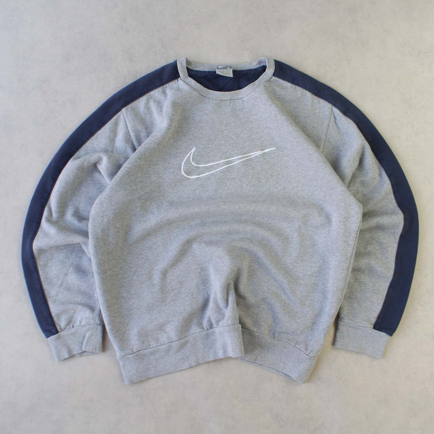 RARE 2000s  Sweatshirt Grey-OSI