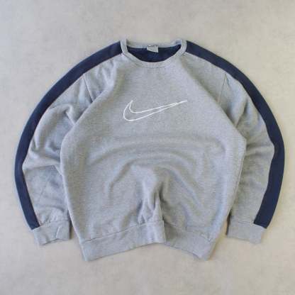 RARE 2000s  Sweatshirt Grey-OSI