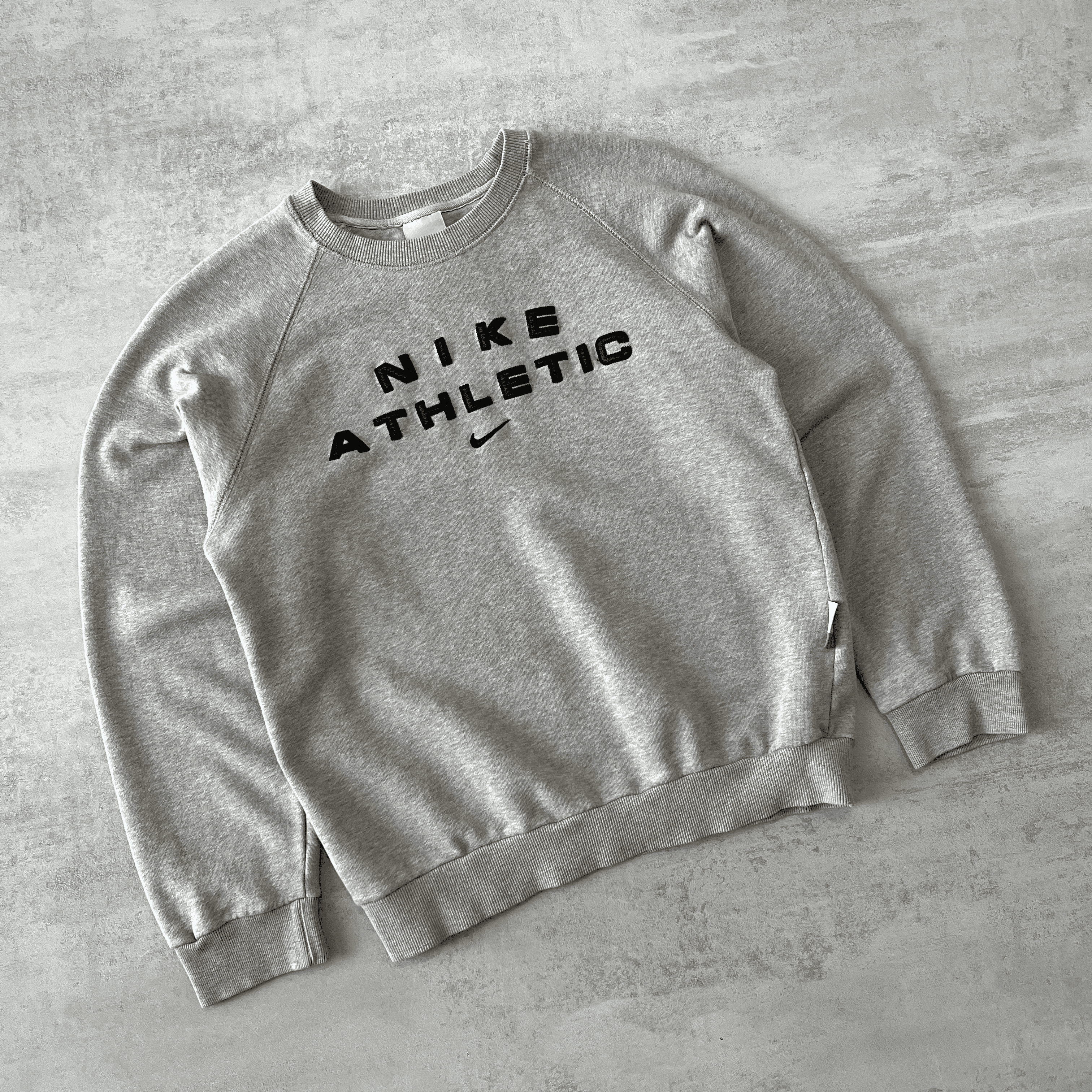 2000s heavyweight emboredired sweatshirt-OSI