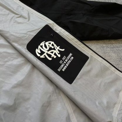 Mertra Monogram Shell Jacket Black
