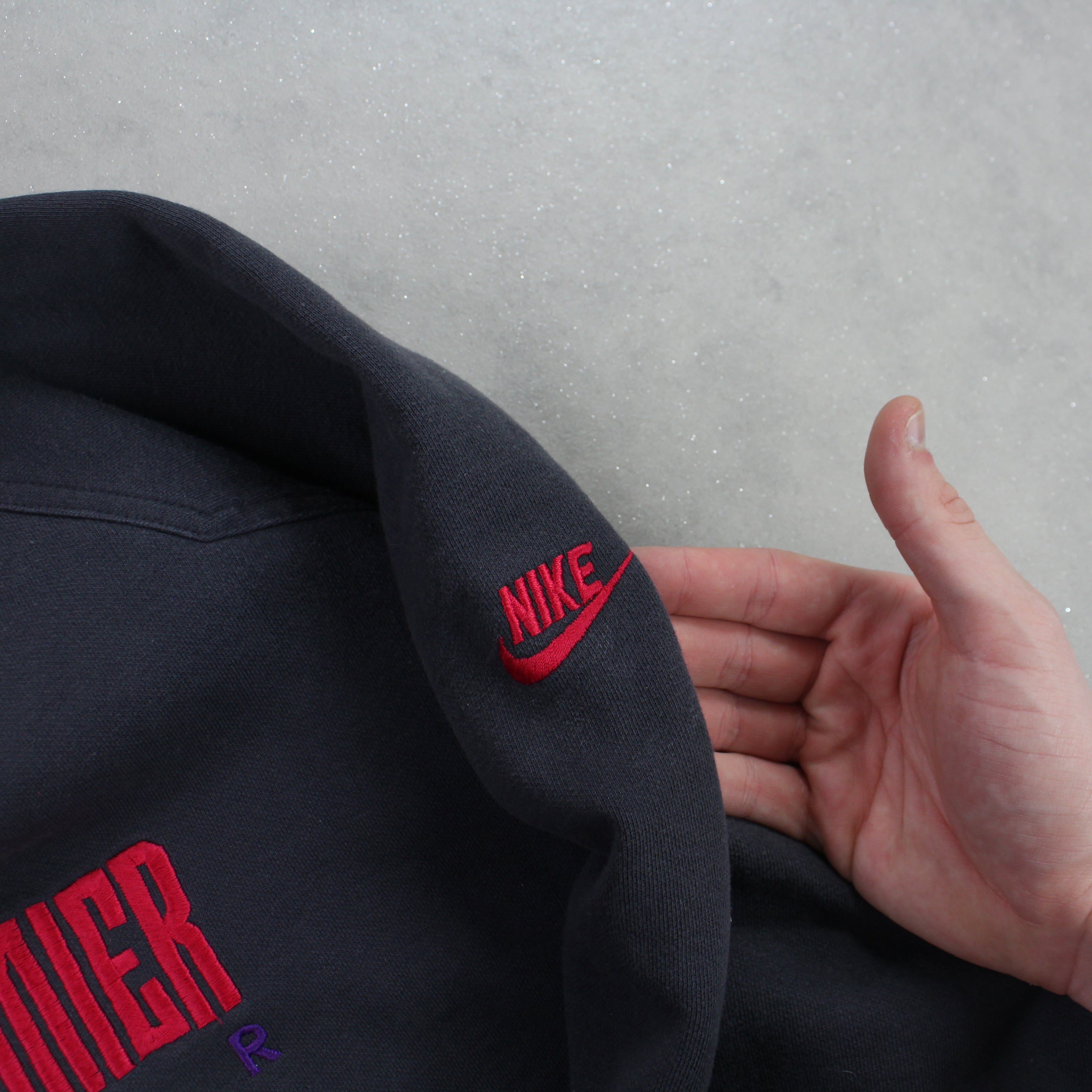 VERY RARE 1992  Sweatshirt Soccer Grey-OSI