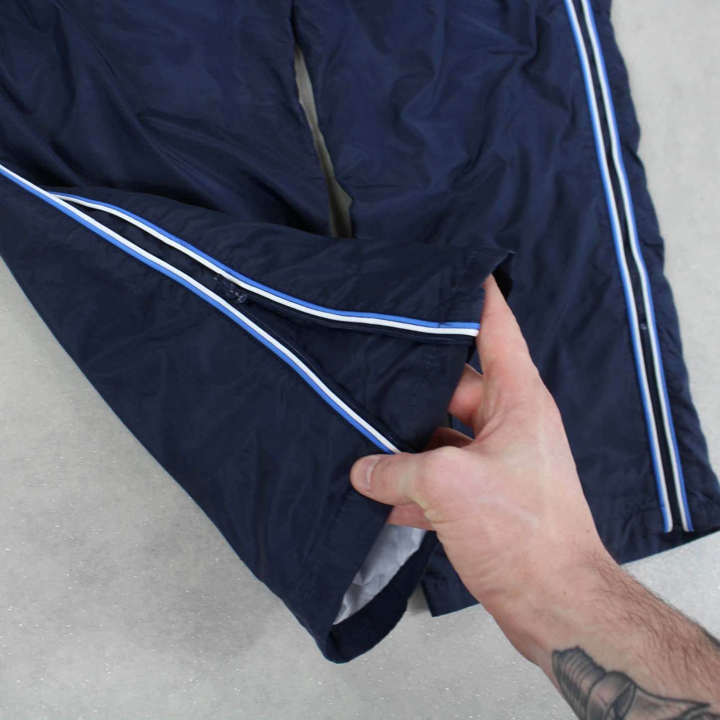SUPER RARE 2000s Trackpants Navy-OSI