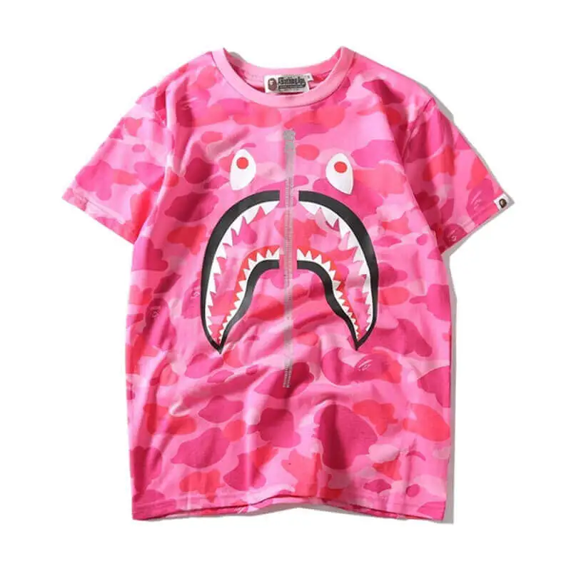 Zipper Camo  Shark Shirt-OSI
