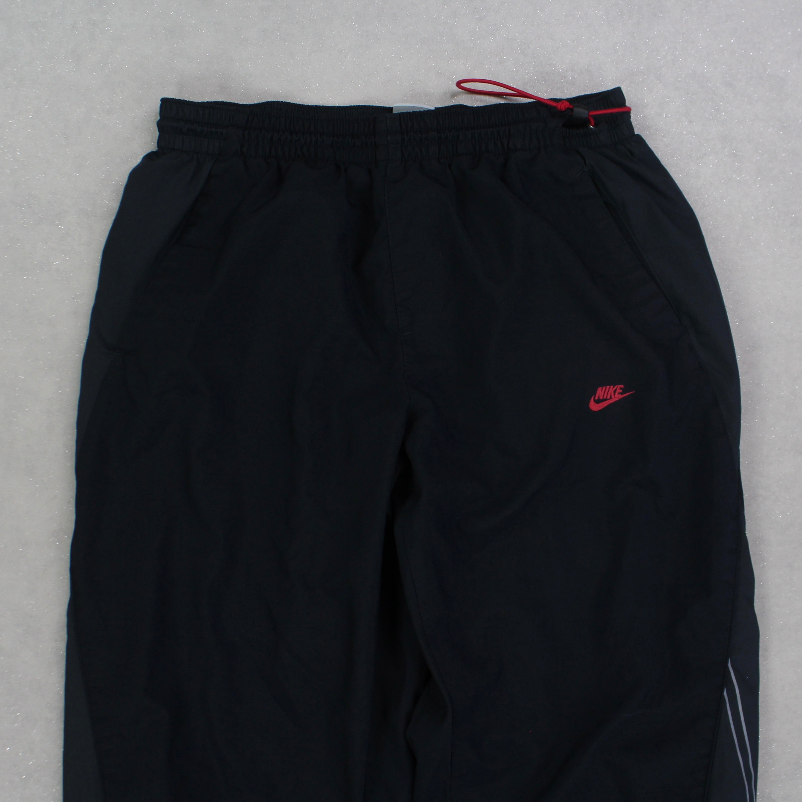 RARE 2000s Air Trackpants Black-OSI