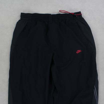 RARE 2000s Air Trackpants Black-OSI