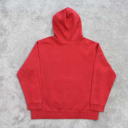 SUPER RARE 2000s   Spell Out Hoodie Red-OSI