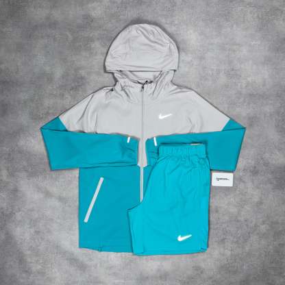 Uv Windrunner Jacket & 7” Challenger Short Set Dusty Cactus-OSI