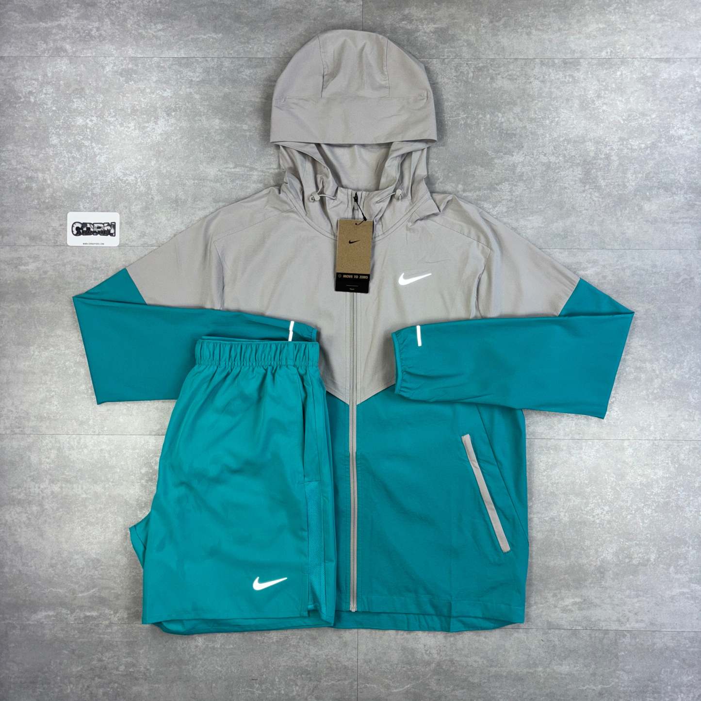 Dusty Cactus UV Windbreaker & Challenger Shorts Set-OSI