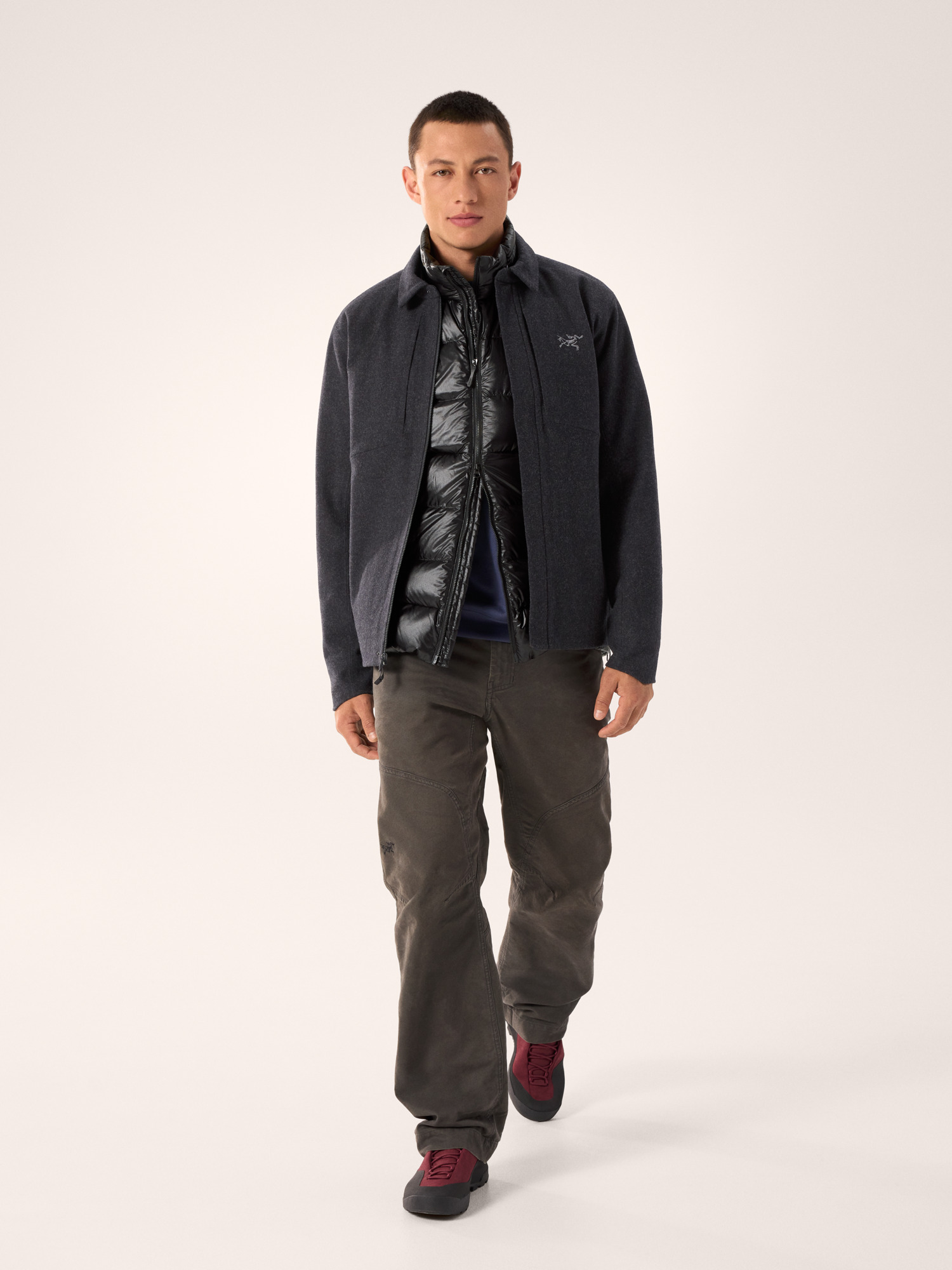 Sawyer Wool Overshirt Men's-OSI