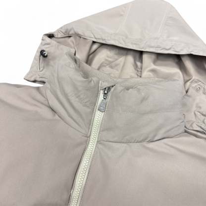 Vintage  Puffer Daunenjacke Beige-OSI