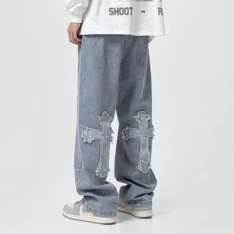 Cross Baggy Jeans-OSI