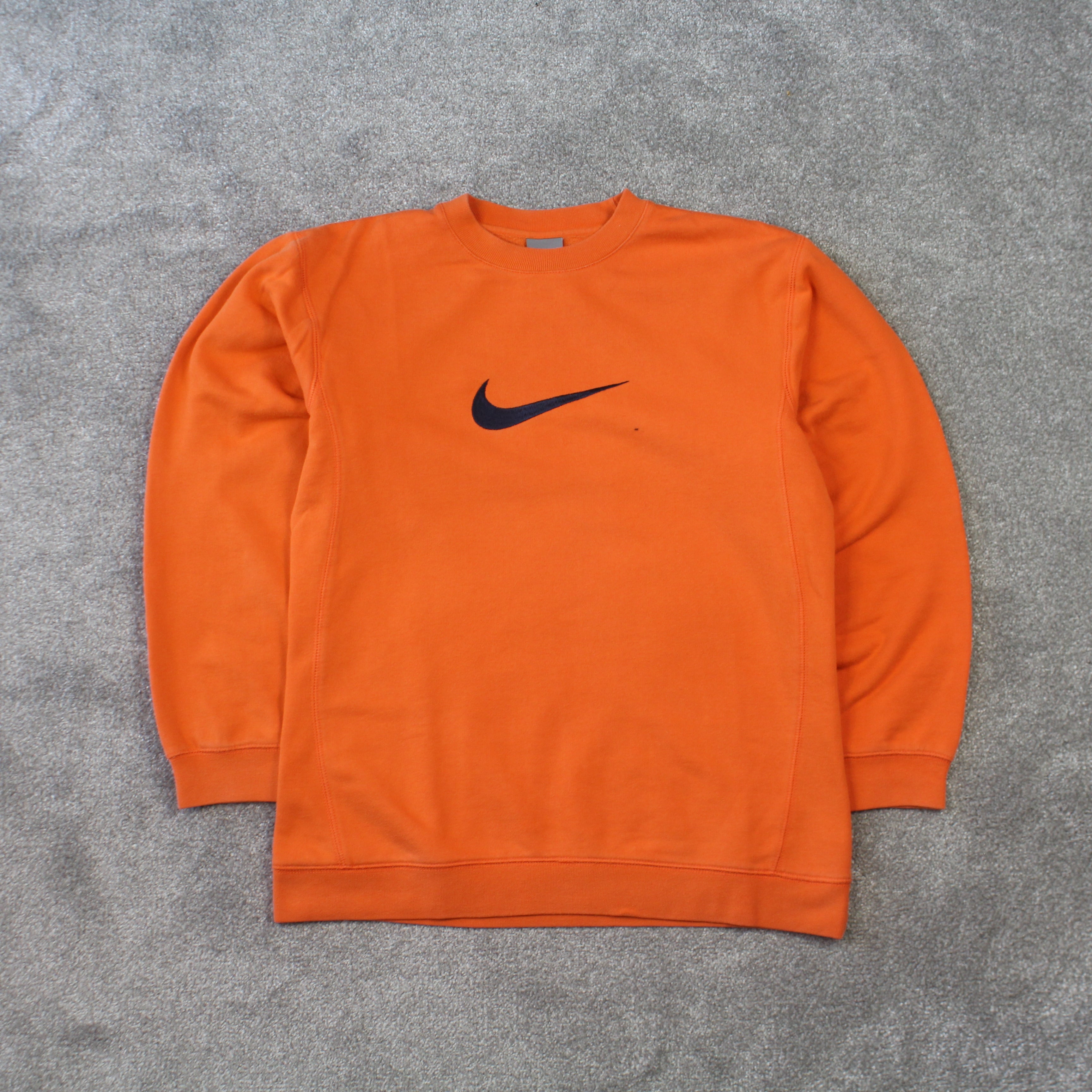 2000s   Swoosh Sweatshirt Orange-OSI