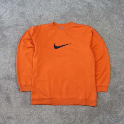 2000s   Swoosh Sweatshirt Orange-OSI