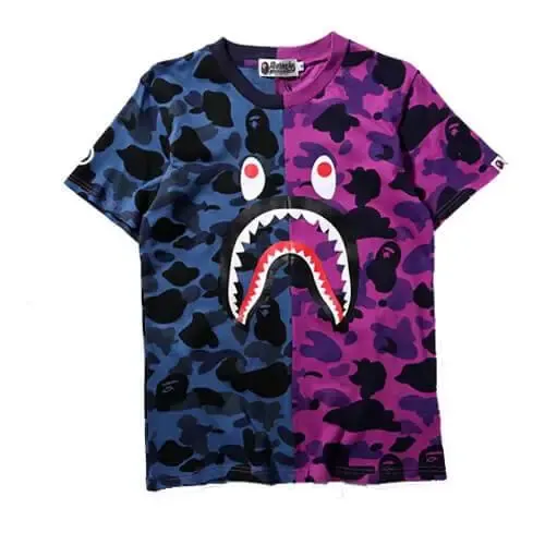  Shark Dual Camo T Shirt-OSI