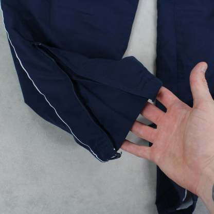 RARE 00s Spell Out Trackpants Navy-OSI