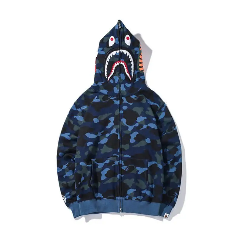 A Bathing Ape  Shark Hoodie-OSI