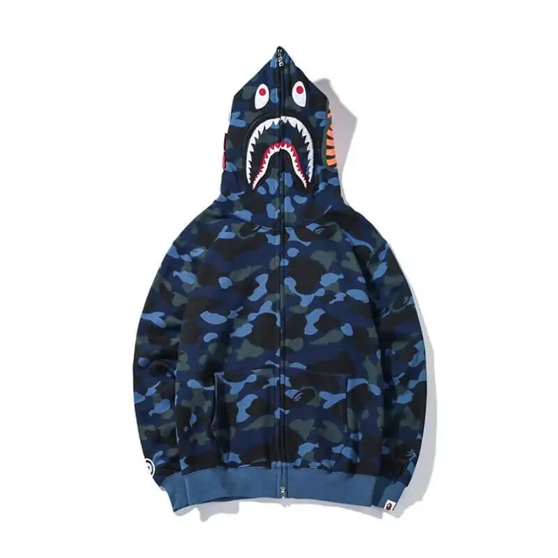 A Bathing Ape  Shark Hoodie-OSI