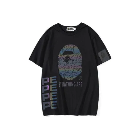  Reflective Color Print T-shirt-OSI