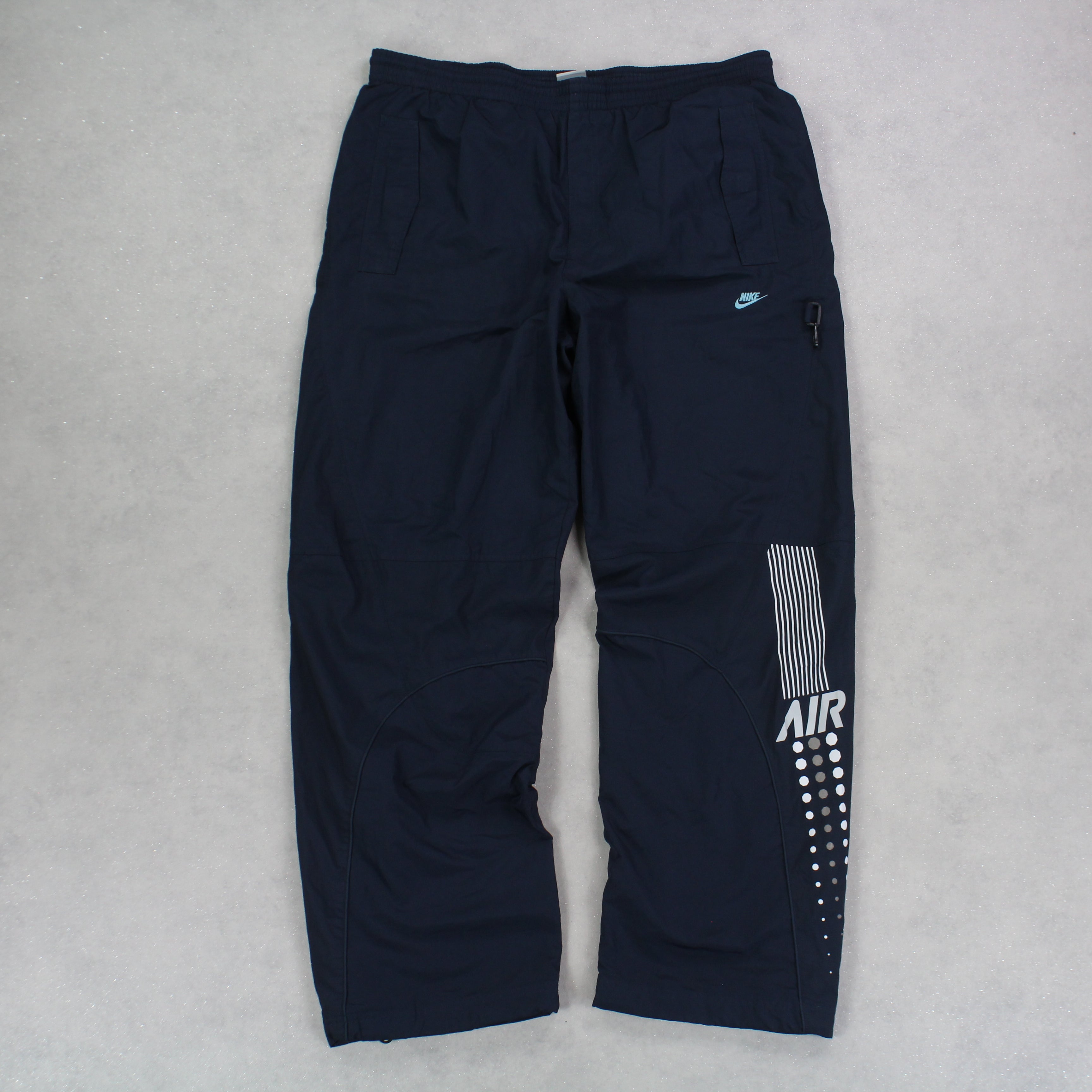 RARE 2000s Air Trackpants Navy-OSI
