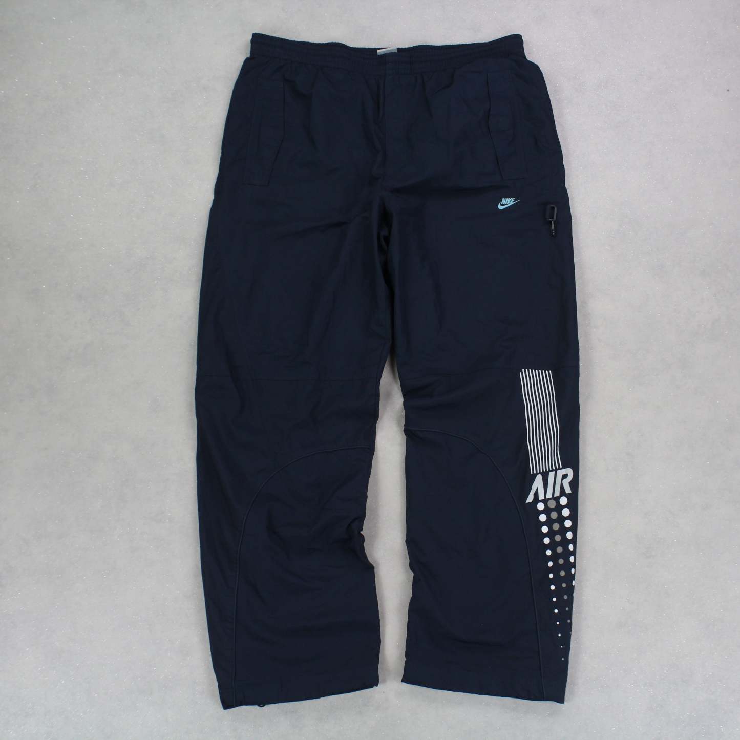 RARE 2000s Air Trackpants Navy-OSI