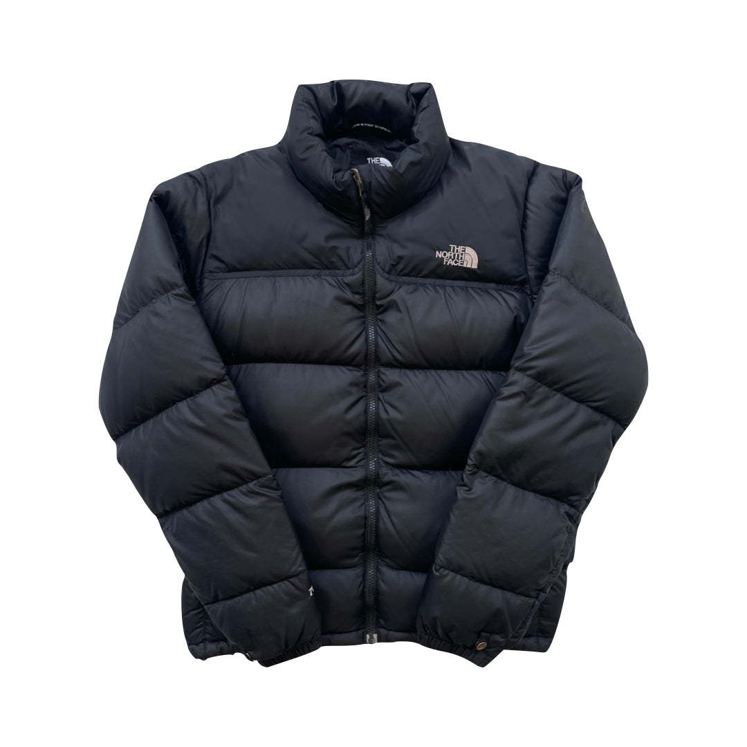Womens Black Puffer Jacket WITH FAULT-OSI