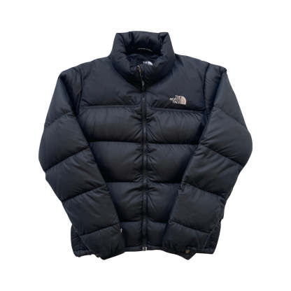 Womens Black Puffer Jacket WITH FAULT-OSI