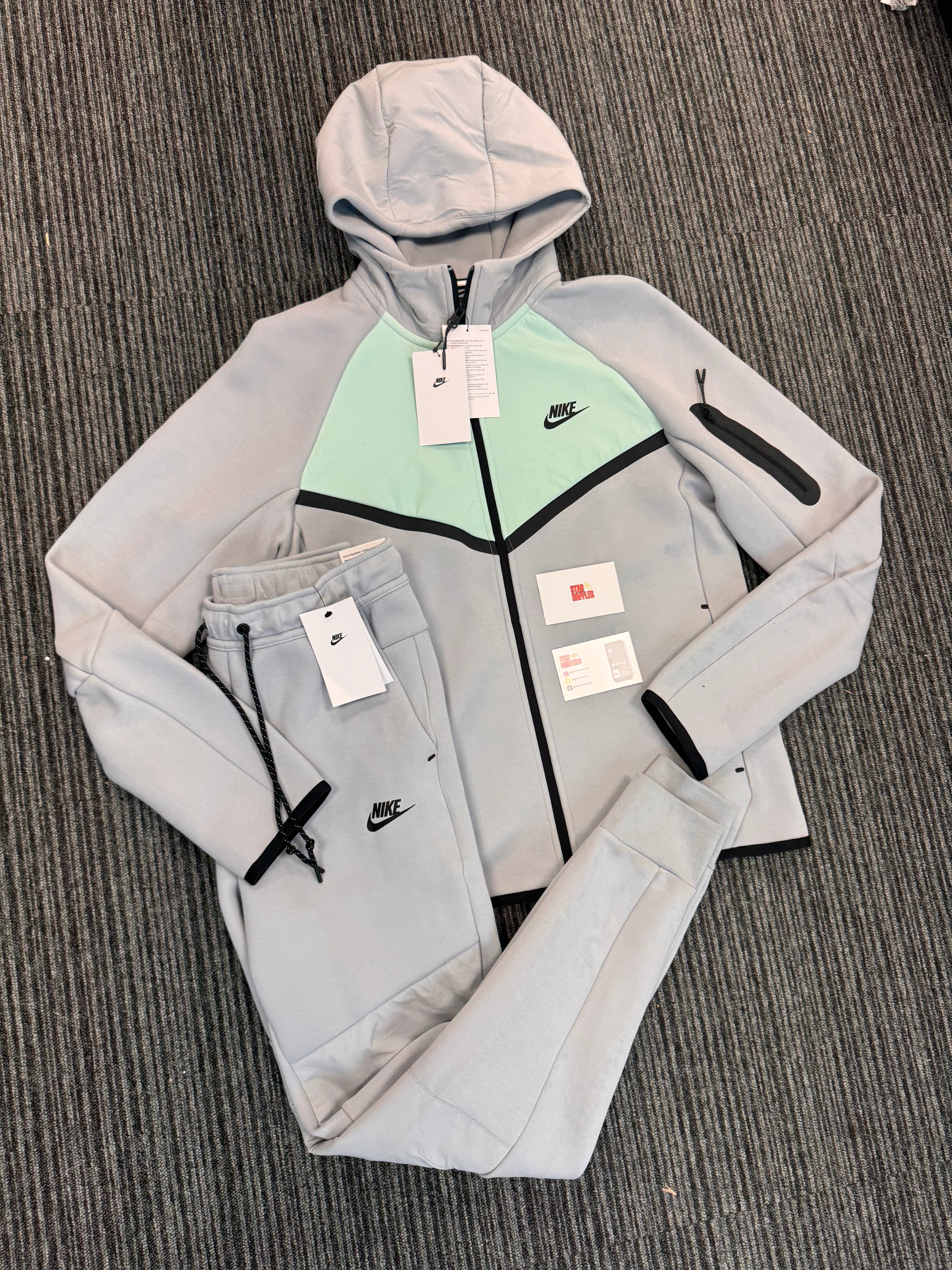 Tech fleece ‘wolf grey’ new season-OSI