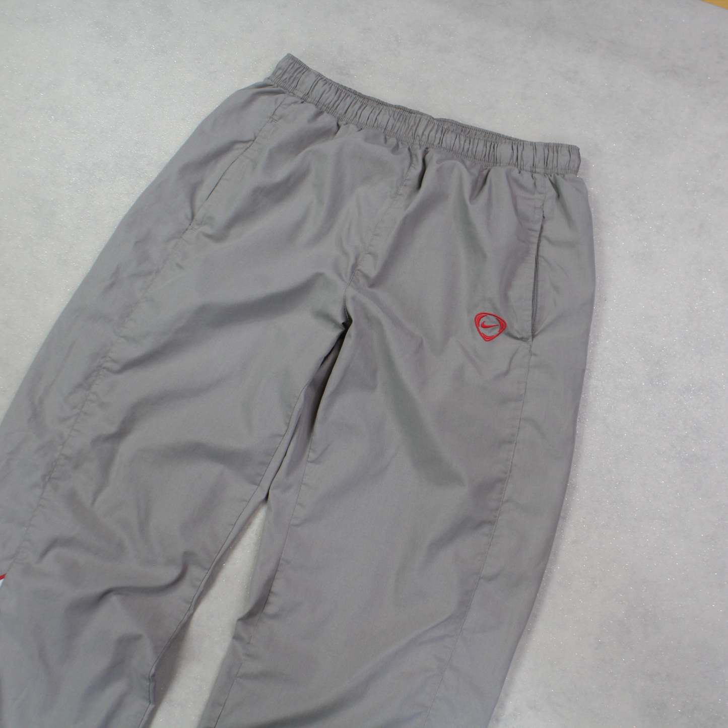SUPER RARE 2000s Trackpants Light Brown-OSI