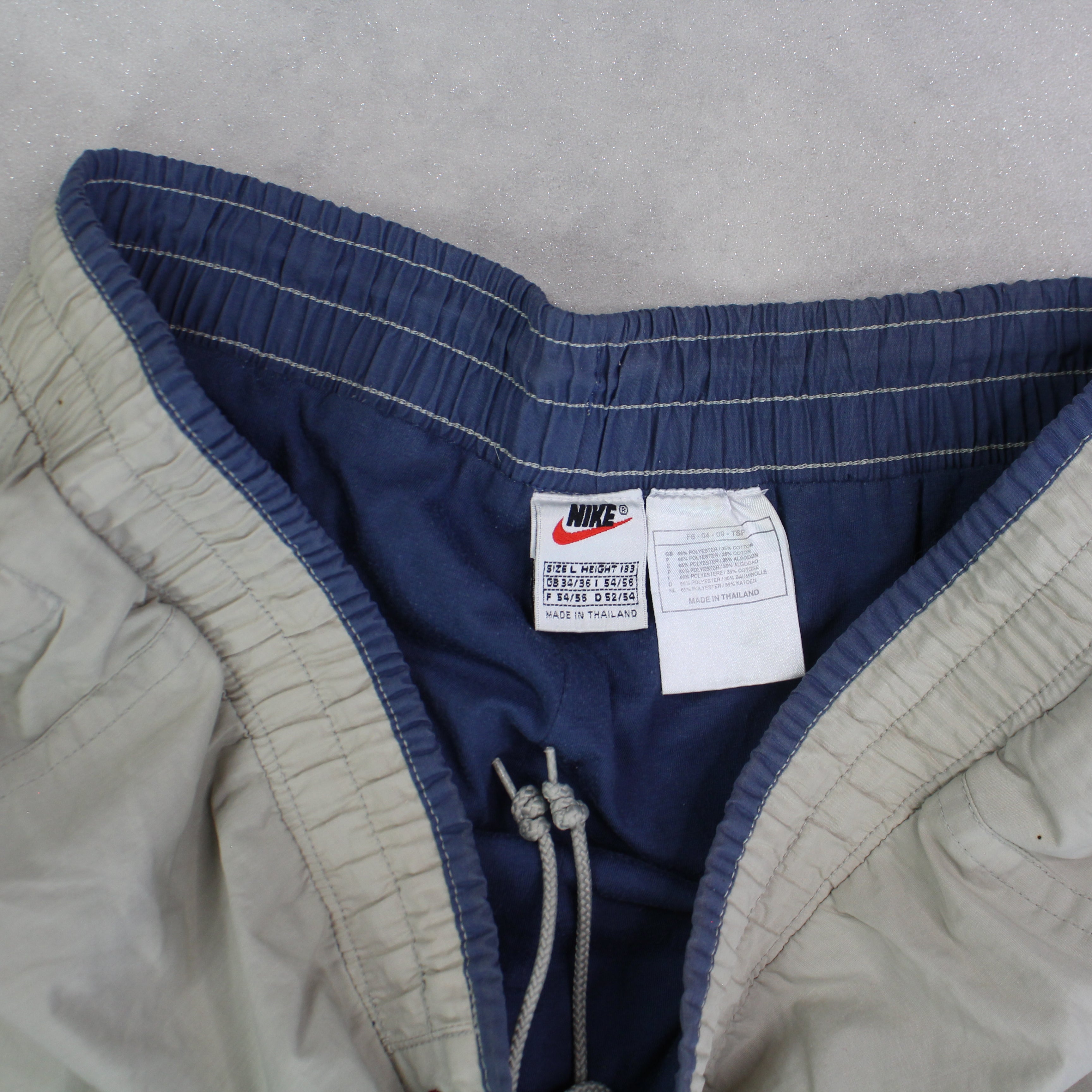 RARE 90s Trackpants Cream-OSI
