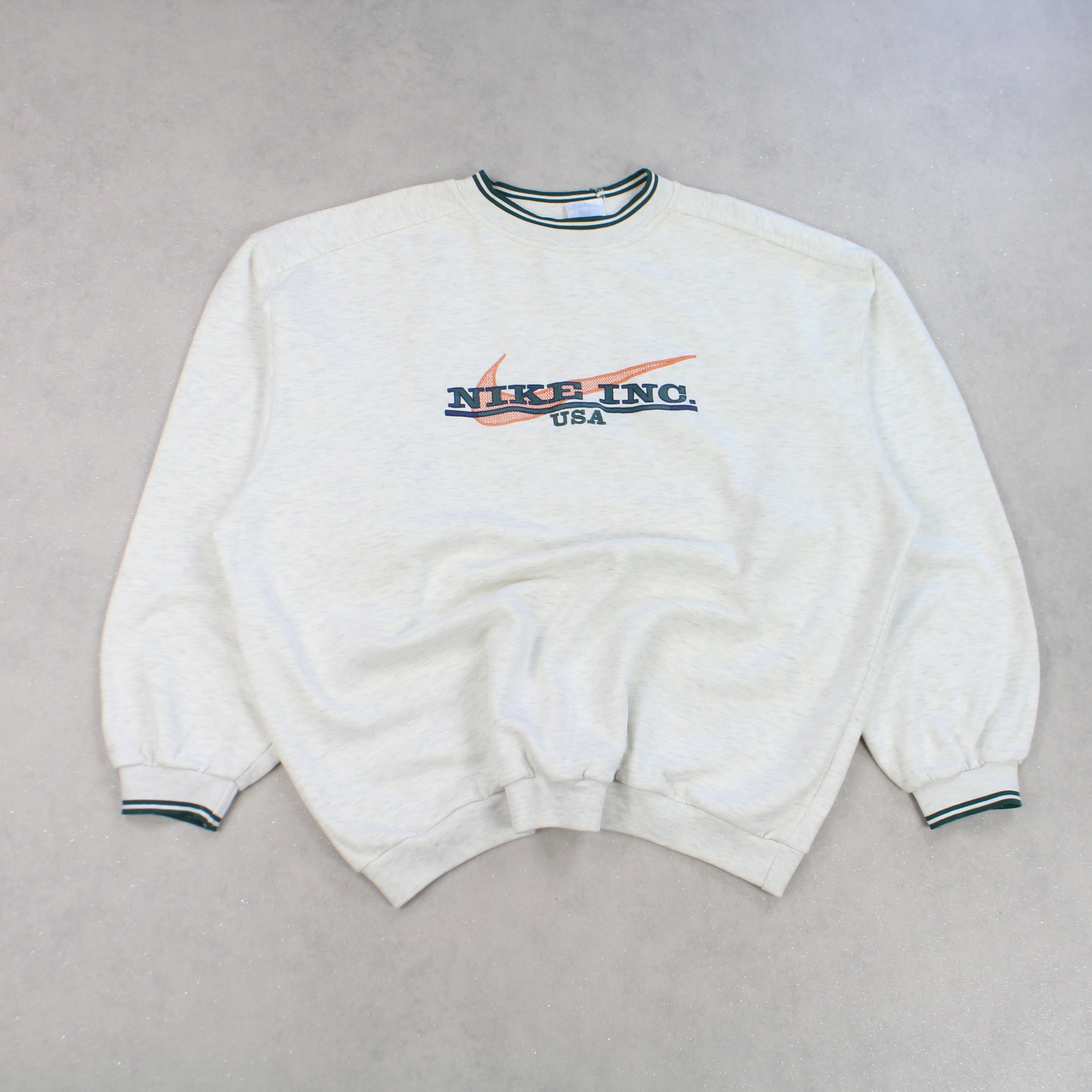 SUPER RARE 1990s  INC Sweatshirt Cream-OSI